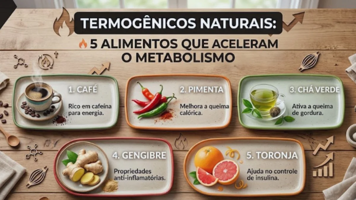melhores termogenicos naturais para acelerar metabolismo