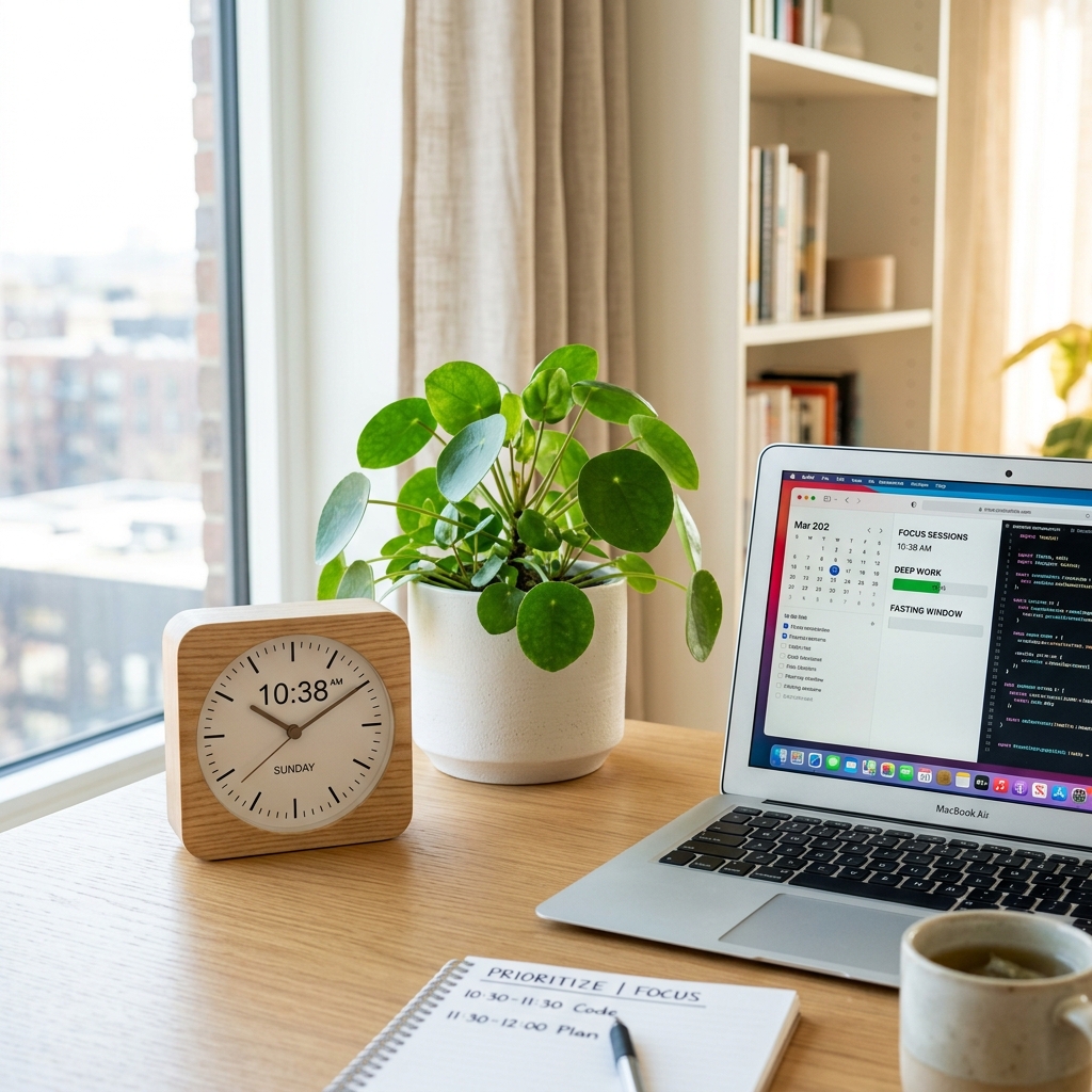 Foco e energia no home office